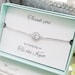 SILVER Elegant Halo Slide Adjustable Bracelet ,Bridesmaid Bracelet gift, 