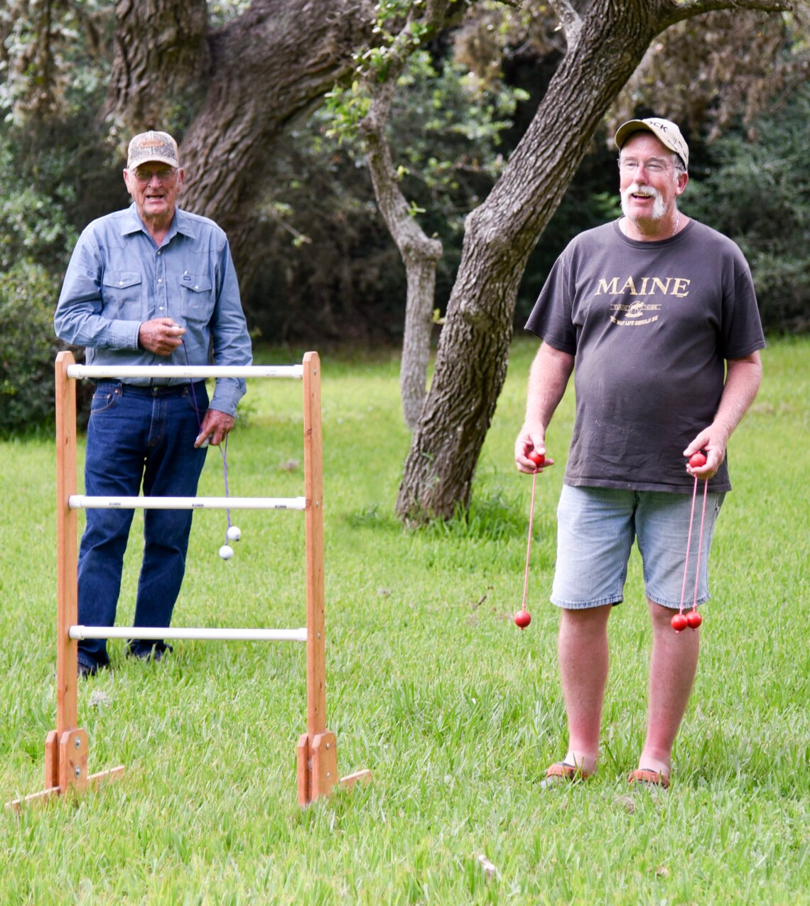 LADDER TOSS Red Neck Golf Tournament Deluxe Game Set with 4 Etsy
