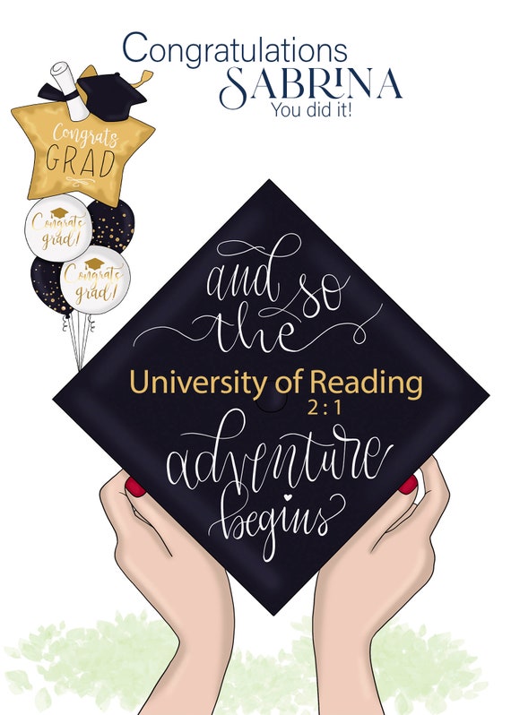 Biglietto di laurea personalizzato per nipote, congratulazioni nipote. Aggiungi l'università, il nome della laurea, la classe del 2024 BSc BA con lode - Italia
