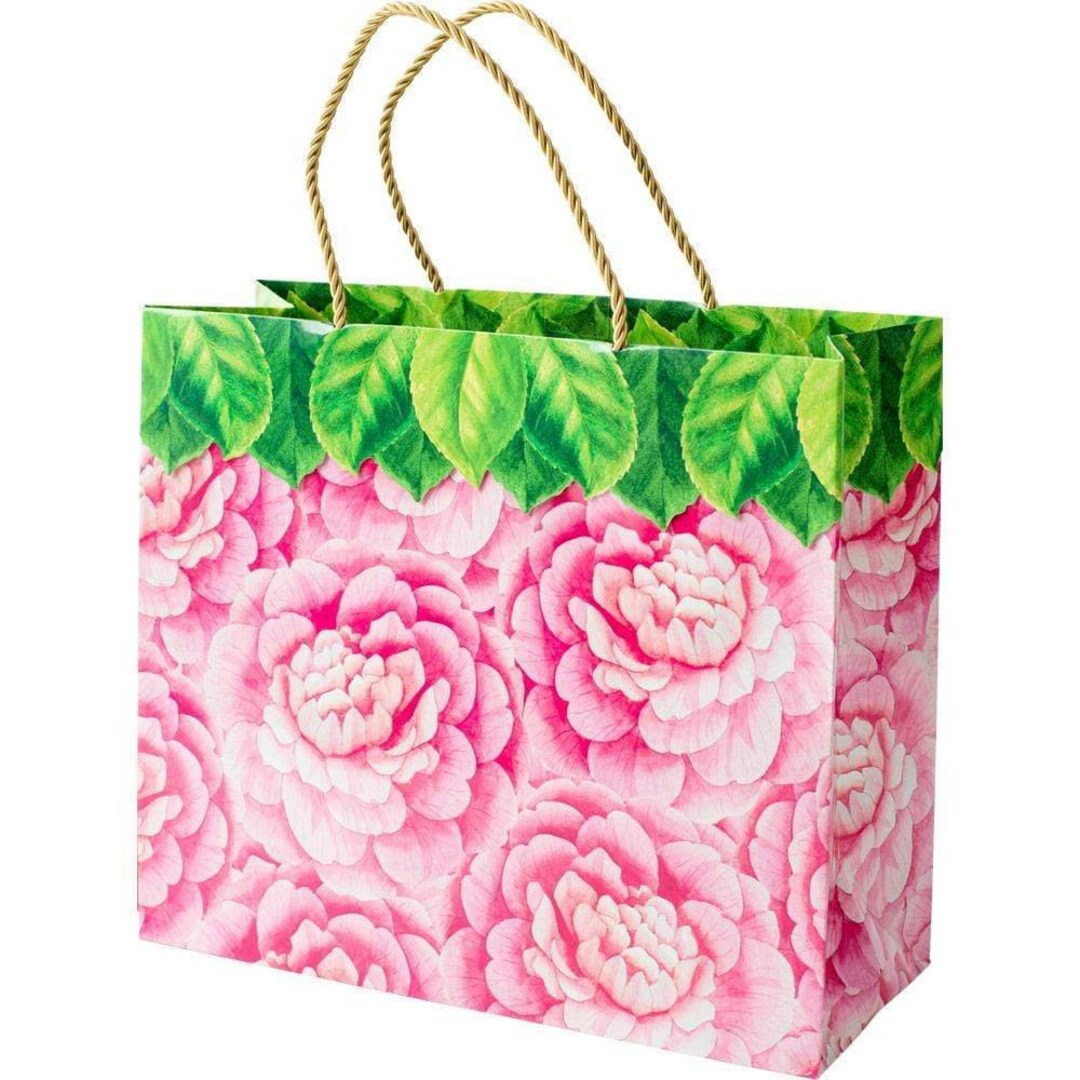Buy Gift Bags for Mum Large Floral Gift Bag With Gold Handles Online in India Etsy