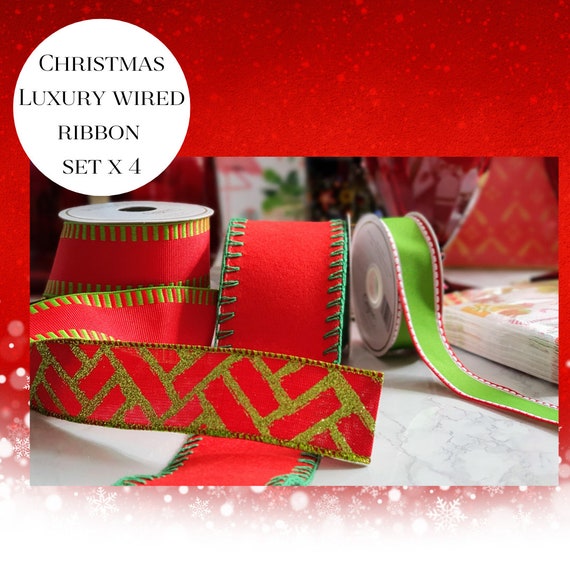 Non-wired Christmas Ribbon from American Ribbon