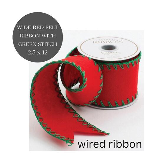 Red Grosgrain Ribbon. 1.5 X 12 Ft. Roll/ 7/8 X 18 Ft Roll. Red Fabric  Ribbon. Red Sewing Ribbon. Red Hair Ribbon. Red Wrapping Ribbon. 