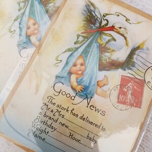Bébés éphémères pour le scrapbooking, cartes de journalisation bébé fournitures pour cartes de voeux
