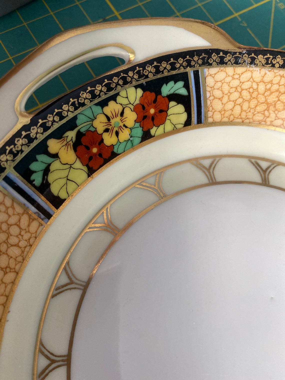 Art deco Handled dish Noritake China Co. made in Japan Etsy