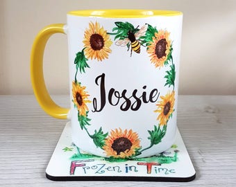 personalised mug etsy