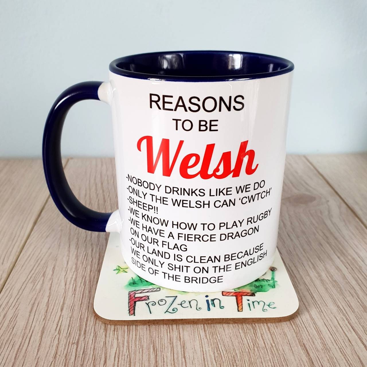 Reasons to Be a Welsh Mug Welsh Pride Wales Mug Coffee Mug | Etsy UK