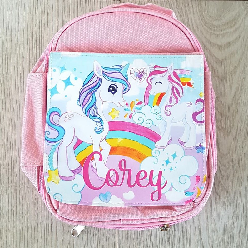 personalised school bags and lunch boxes