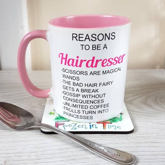 Hairdresser Mug Hair Stylist Funny Coffee Mug Personalised Mug Etsy