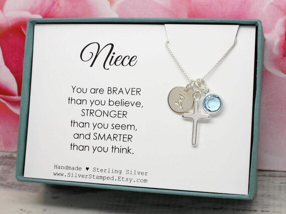Niece necklace sterling sale silver