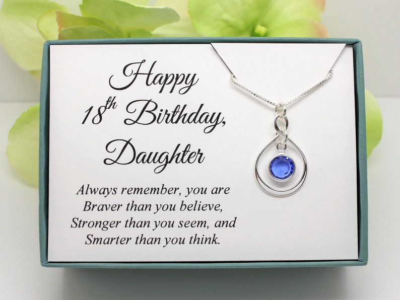 Gift for 18th Birthday Gift for Daughter Sterling Silver