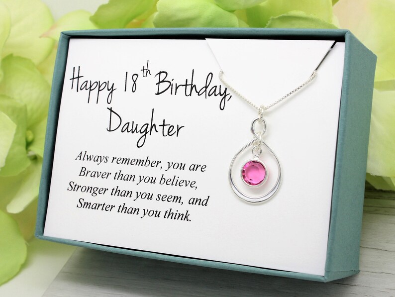 18th Birthday gift for Daughter 925 Sterling silver