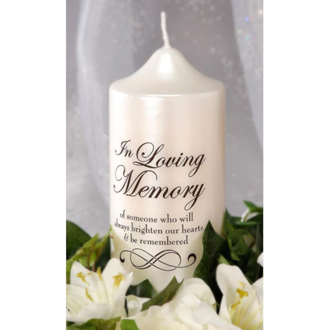 Wedding Memorial Candle Decal In Loving Memory Sticker | Etsy