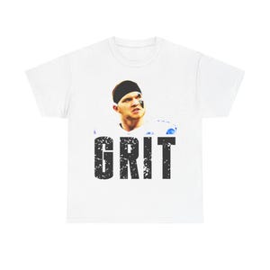 Aidan Hutchinson Grit T-shirt Detroit Lions - Unisex Football Fan Apparel, Game Day Shirt, Lions Merchandise, NFL Gift Idea