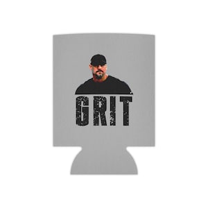 Dan Campbell GRIT Can Cooler | Gift for Detroit Lions Fan