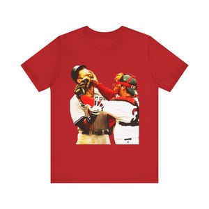 Jason Varitek ARod Tee Shirt sepia unisex Red Sox Fan Gift, MLB Apparel, Game Day Shirt, Red Sox Fan Tee Bella Canvas 3001