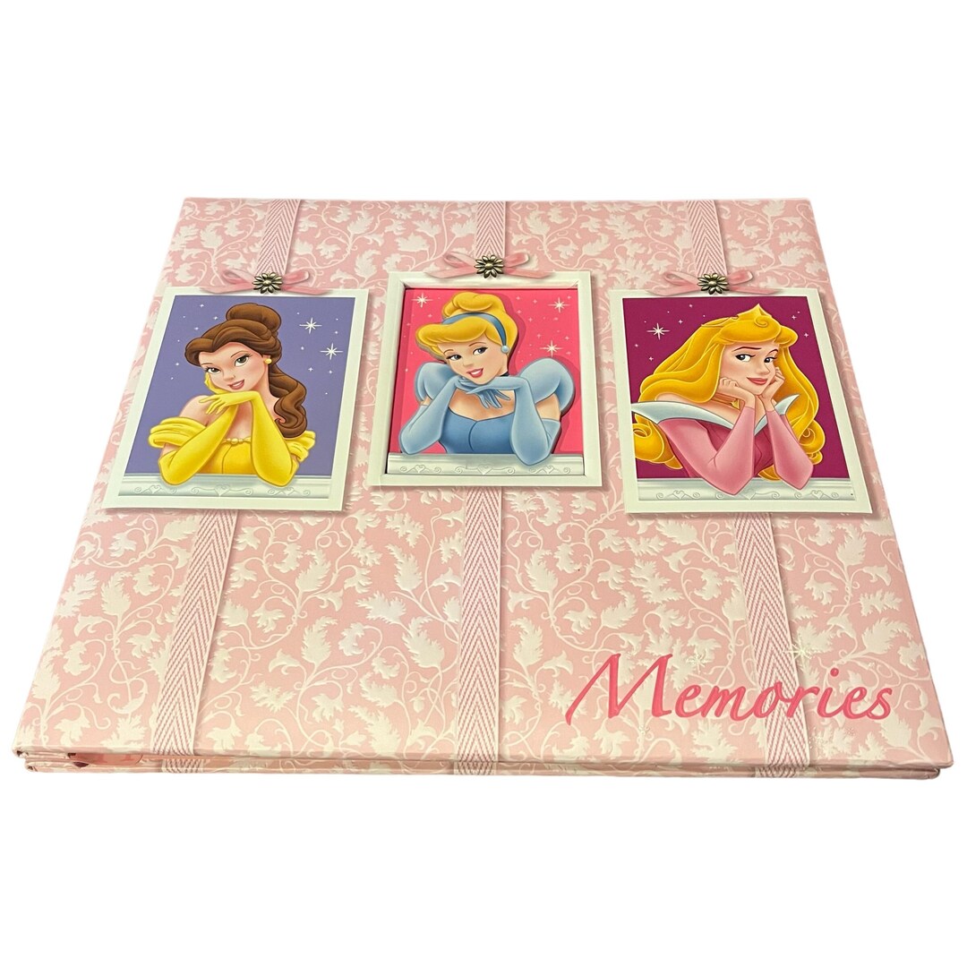Disney Princess Scrapbook Memory Album by Sandylion, New in Box, 12 X