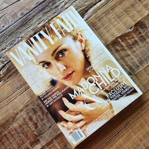 Madonna - Vintage VANITY FAIR Magazine - New Condition - March 1998