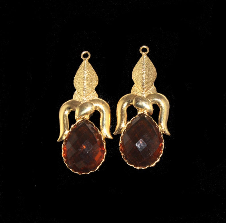 Beautiful Vintage sparkly diamant\u00e9 earrings