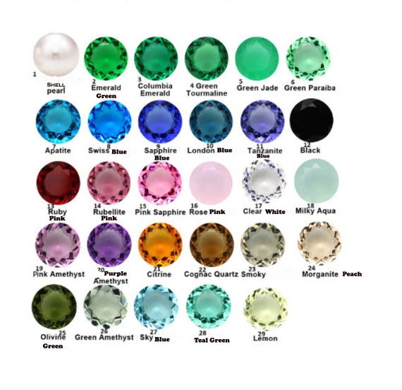 Pair Real Gold Plated Faceted Multi Color Quartz Round Connector