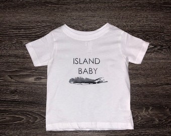 Island Baby INFANT T-Shirt | Long Island T-shirt | Montauk T-shirt | Infant T-shirt | Fire Island T-Shirt | Hamptons T-shirt | Infant Tshirt
