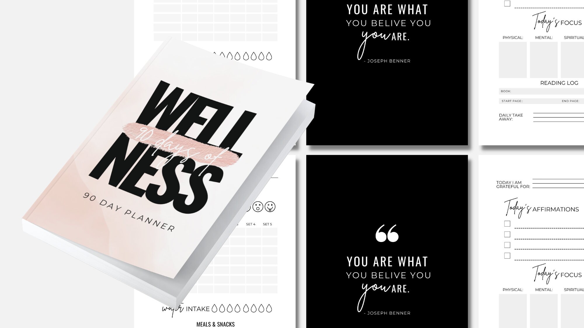 Canva Template Editable Printable Planner Digital Planner Instant ...