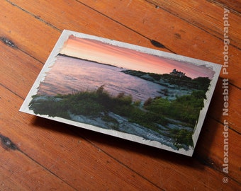 Castle Hill Inn Aluminum Print: Hand-Coated Newport, RI Fine Art