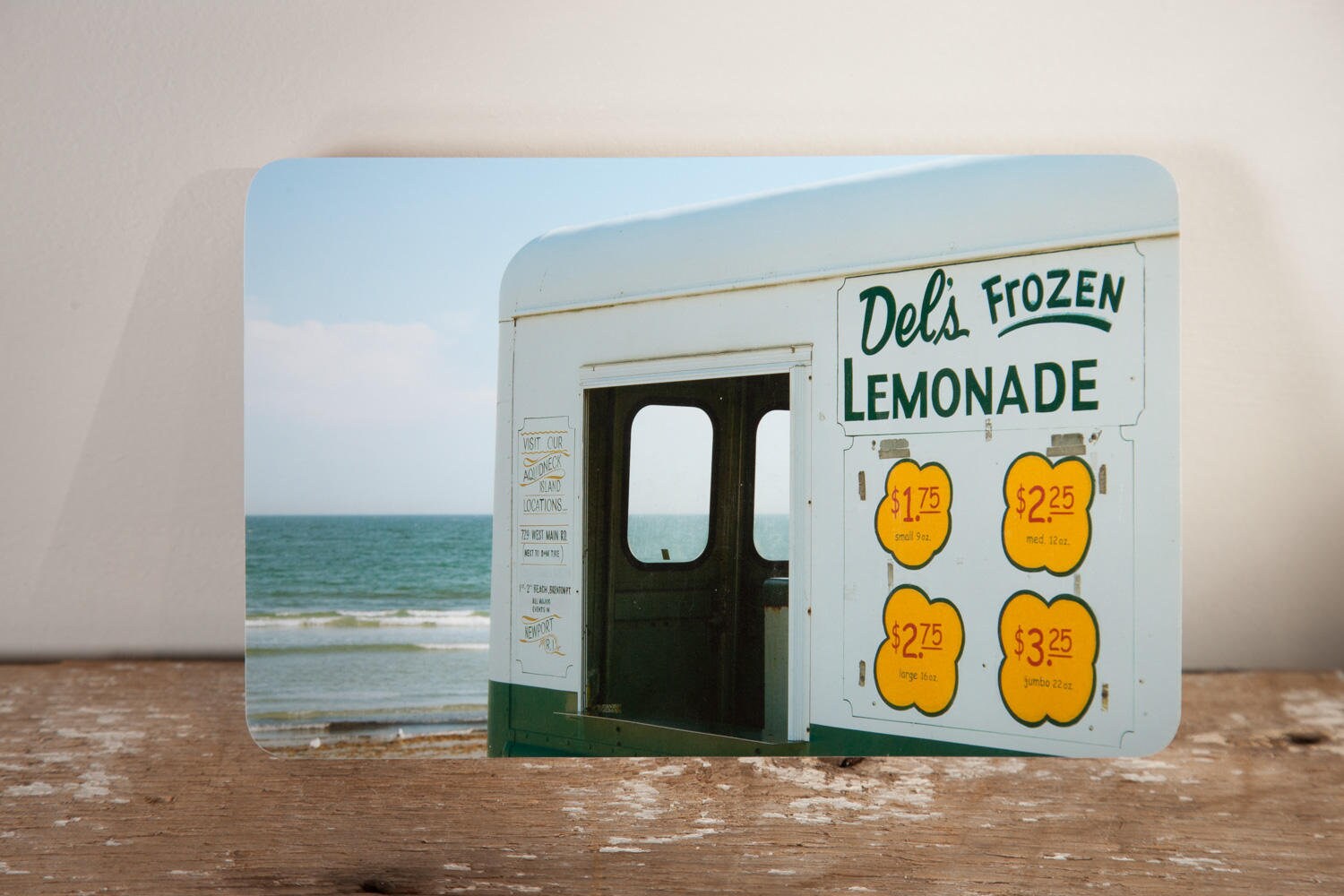 Dels Lemonade Truck at the Beach A Newport RI & Rhode Island Etsy UK