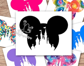 Disney Castle Decal, Mickey Inspired Decal, Castle Decal, Disney Castle Sticker, Disney Addict Decal, Disney Car Decal, Disney Fan Decal