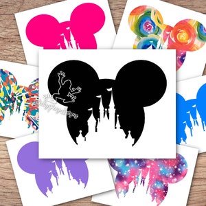 Disney Castle Decal, Mickey Inspired Decal, Castle Decal, Disney Castle Sticker, Disney Addict Decal, Disney Car Decal, Disney Fan Decal
