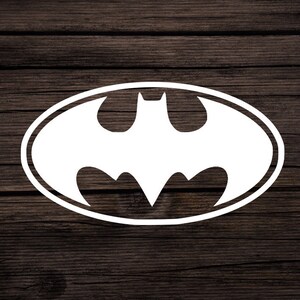 Batman Decal For Yeti Cup Tumbler Coffee Mug Wine Glass Etsy