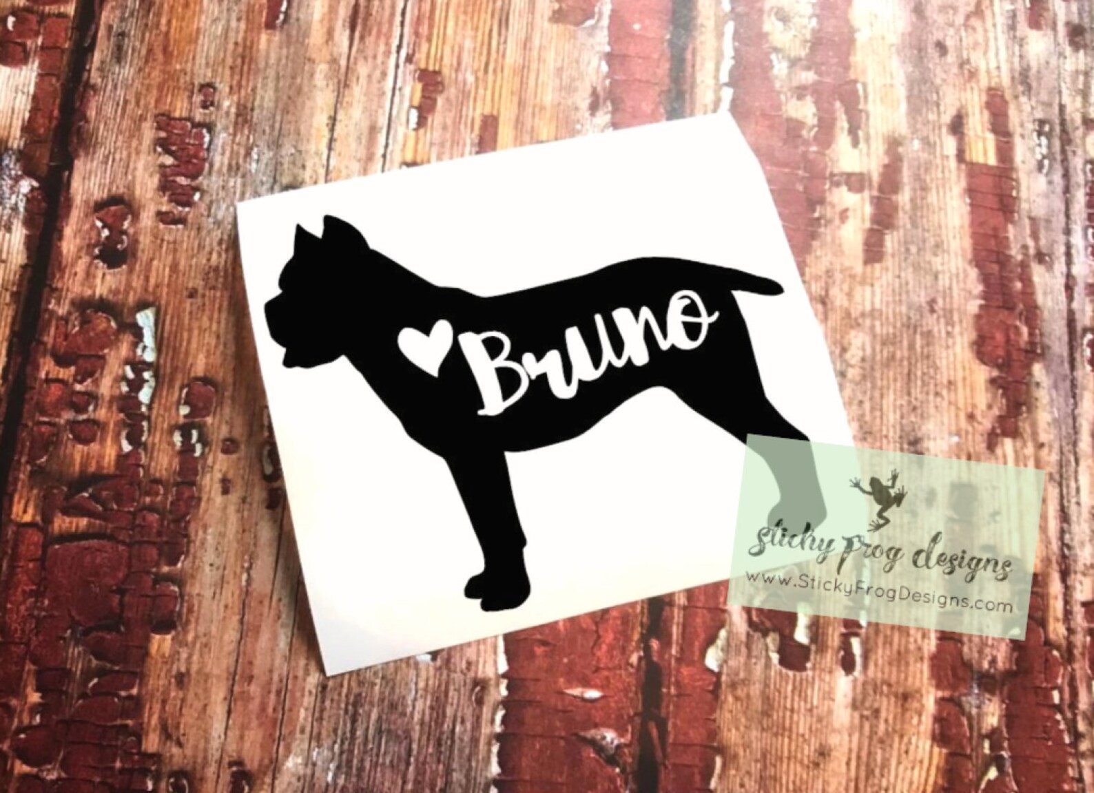 Cane Corso Decal Cane Corso Sticker Cane Corso Car Decal Etsy