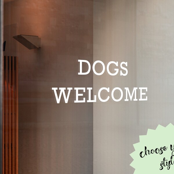 Dogs Wall Decals Etsy