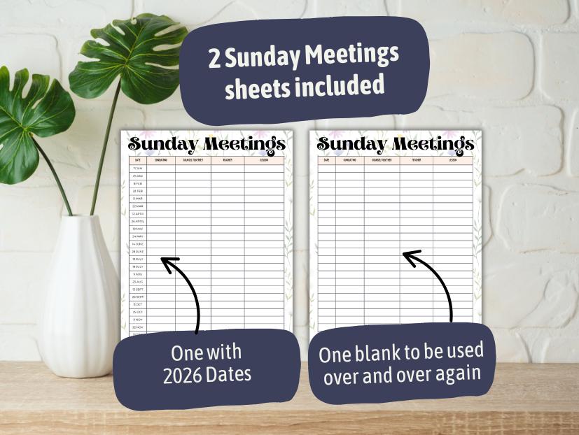 Relief Notes Table Relief Society Printable Planner | LDS Meeting & Ministering Notes ...