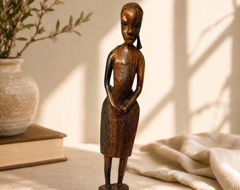 アフリカのドゴン族の女性木像 マリ - Etsy 日本
