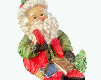 ヴィンテージサンタ香炉 – 「クリスマスに向けて燃える」ハウス・オブ