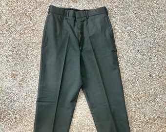 US Army Green Service Trousers Size 31X32 Army Green Shade 44 - Etsy