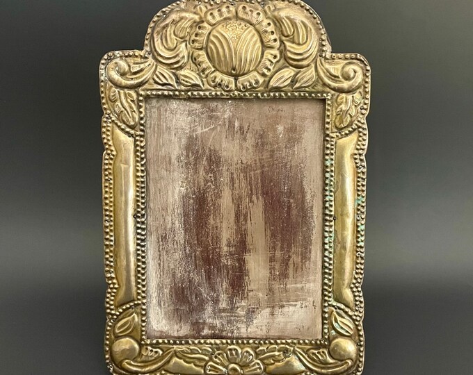 Vintage Pereda Peruvian Silver Photo Frame Colonial Style Repousse ...