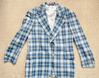 Vintage 1970s 70s Beau Brummel Sportswear Blazer Jacket Sports