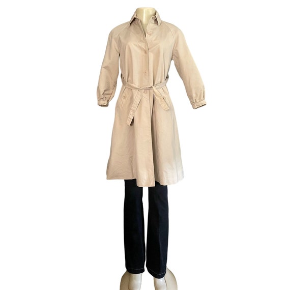 Vintage 1960s Neiman Marcus Synonyme Trench Coat … - image 4