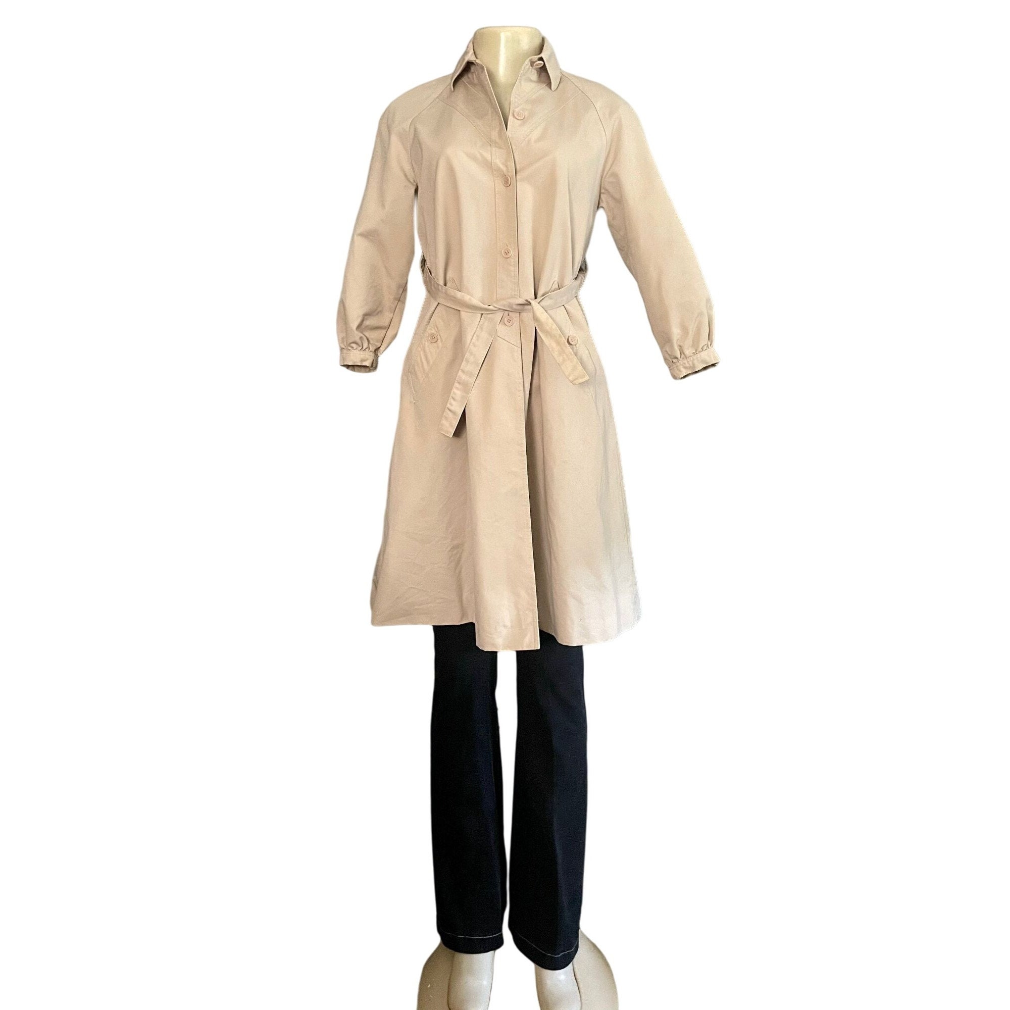 Vintage Neiman Marcus Synonyme Trench Coat Size 5 6 Size S Vintage Neiman Marcus Synonyme Trench Coat Size 5 6 Size S
