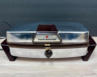 Vintage General Electric GE Waffle Maker Model 179639 Made