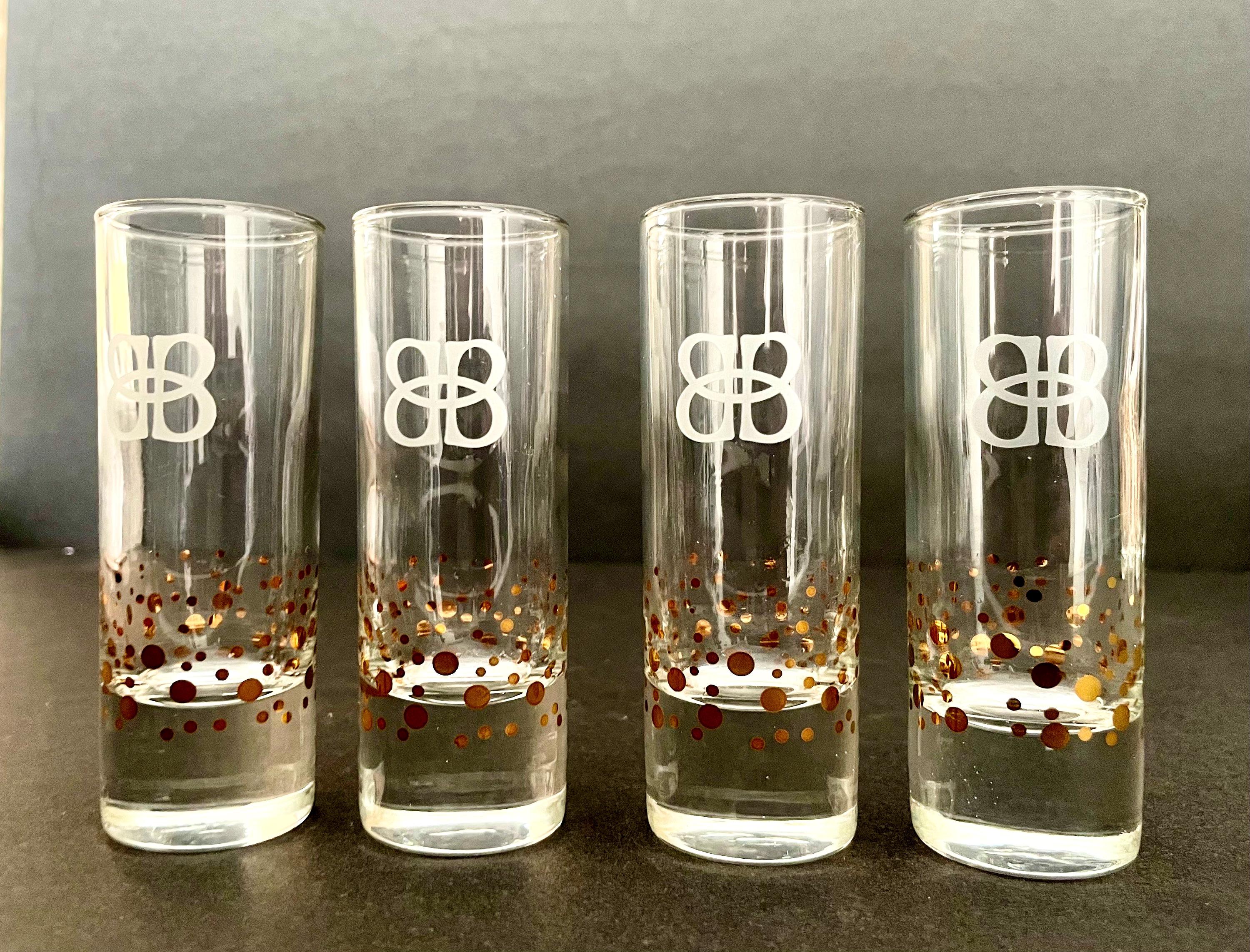 (希少)フランス製　\"ベル付ショットグラスサーバー\" 希少)フランス製 ベル付ショットグラスサーバー