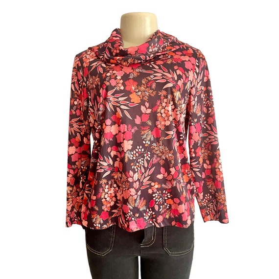 Vintage 1970s Blouse by Martha Manning Women Top … - image 2