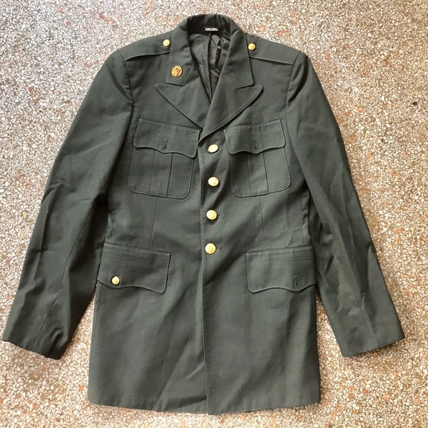 Army Green Coat Etsy