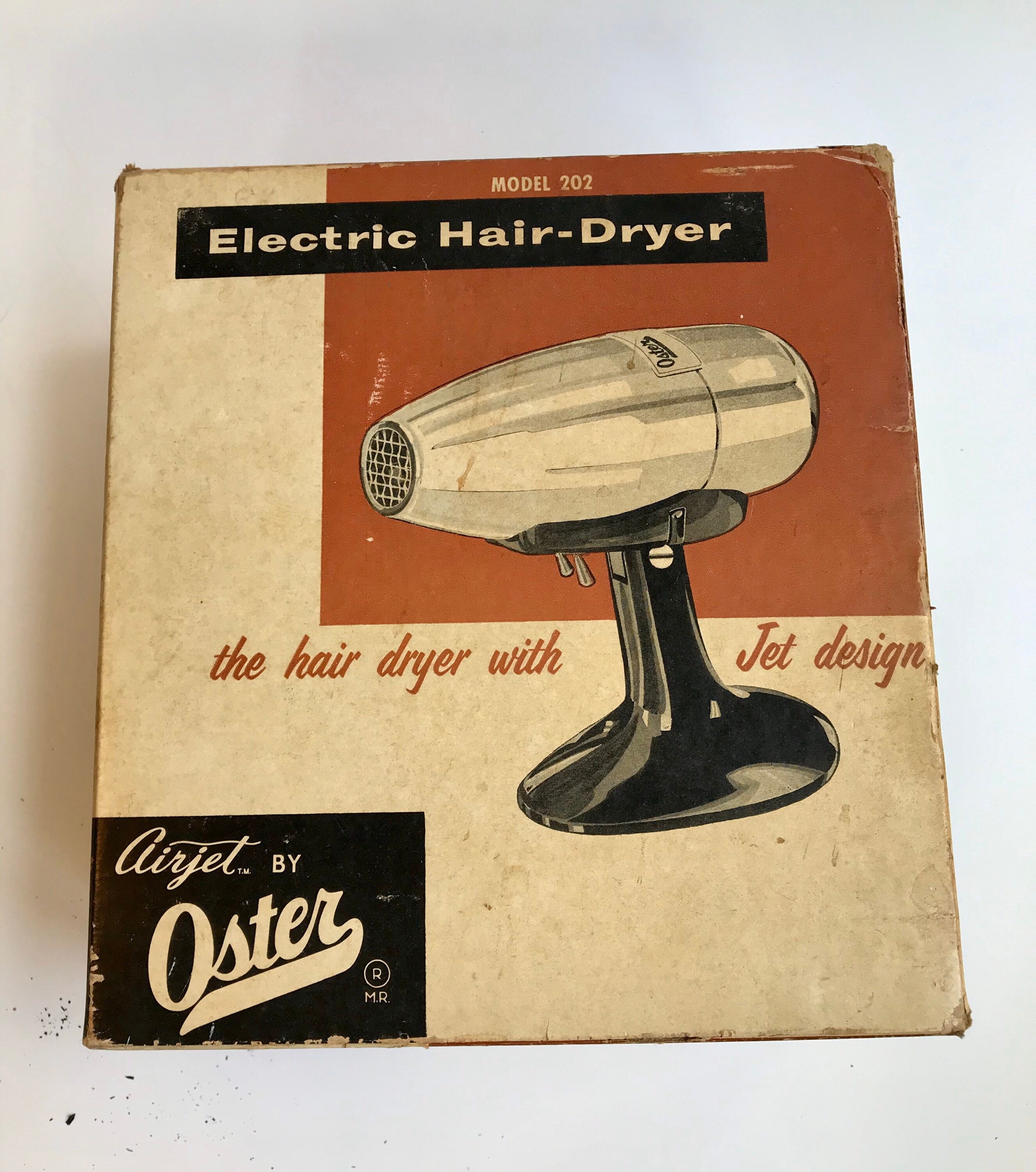 Vintage Oster Airjet Electric Hair Dryer in Chrome Model 202 Etsy