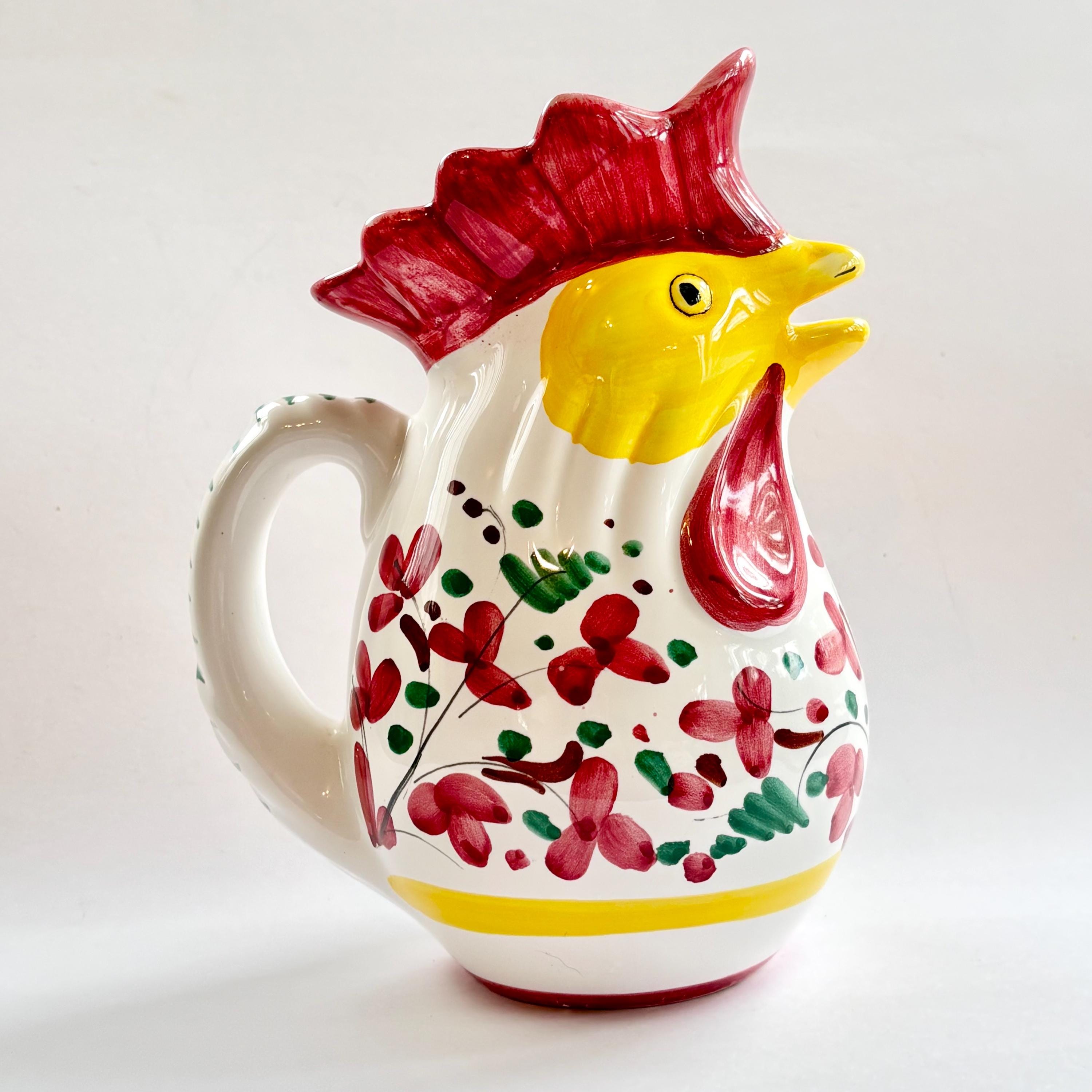 Rooster vase italy - Etsy 日本