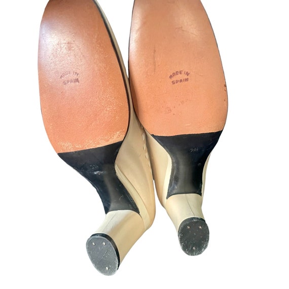Vintage Spanish Leather shoes by Son Camino size … - image 6