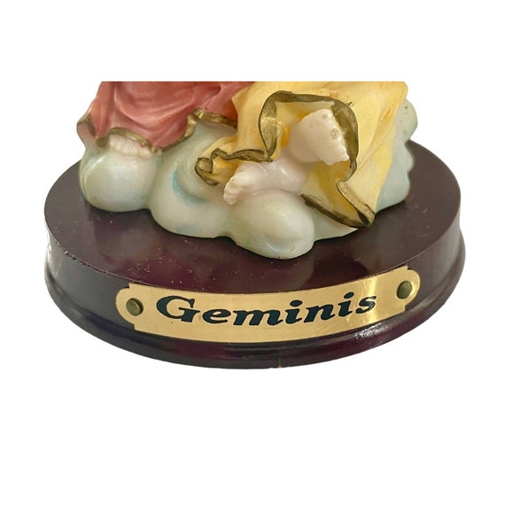 Vintage Gemini Figurine – Omnyfiori Collection Italy – Zodiac