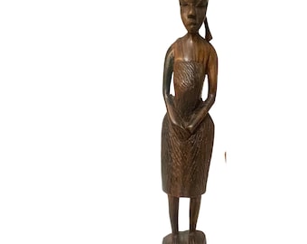 アフリカのロビ族の木像 ブルキナファソ - Etsy 日本