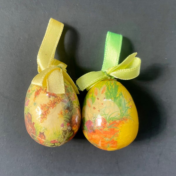 Decoupage Easter Egg Etsy